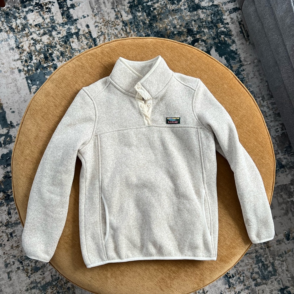 Women's S Petite L.L.Bean Sweater Fleece Pullover